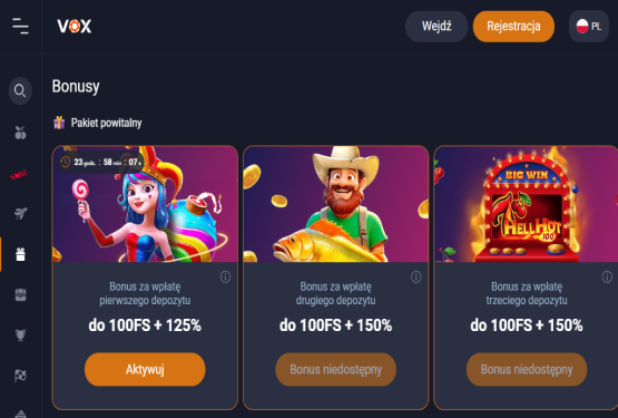 Recenzja VOX Casino — nowoczesne kasyno online pełne emocji Recenzja VOX Casino — nowoczesne kasyno online pełne emocji